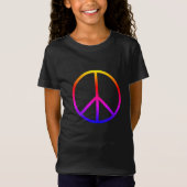 ピースサイン- Tシャツ (正面)