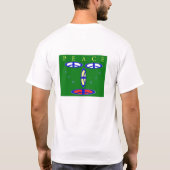 ピースサイン Tシャツ (裏面)