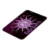 ピースサン山羊座 マグネット (左側)