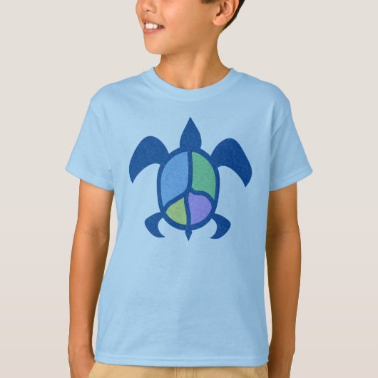 ピースシータートルシャツ Tシャツ (正面)