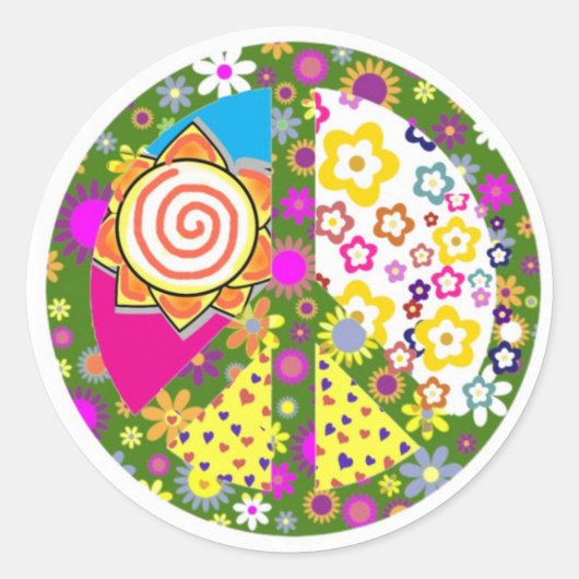 ピースシール ラウンドシール (正面)