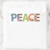 ピースシール 長方形シール (バッグ)