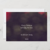 ピースジョイホープ《写真》ぼけ味クリスマス シーズンカード (裏面)