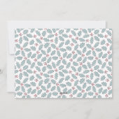 ピースジョイラブ3枚の写真家クリスマス シーズンカード (裏面)