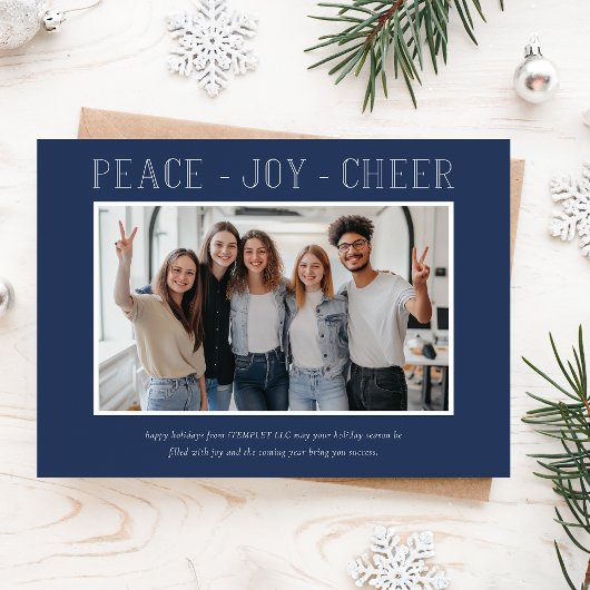 ピースジョイ応援企業のビジネスチームの写真 シーズンカード