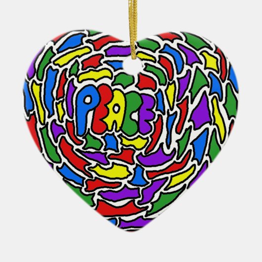 ピースセラミックオーナメント セラミックオーナメント (正面)