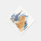 ピースチャウドッグ紙ナプキン スタンダードカクテルナプキン (角)