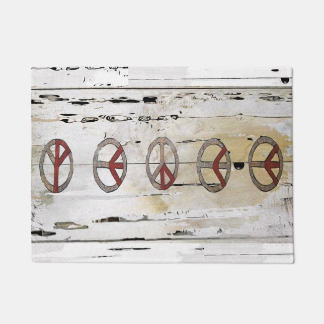 ピースドアマット ドアマット (正面)