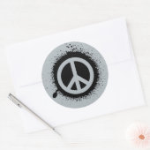 ピースドリップ ラウンドシール (封筒)