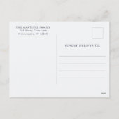 ピースドーブラブジョイブラックホリディポストカード シーズンポストカード (裏面)