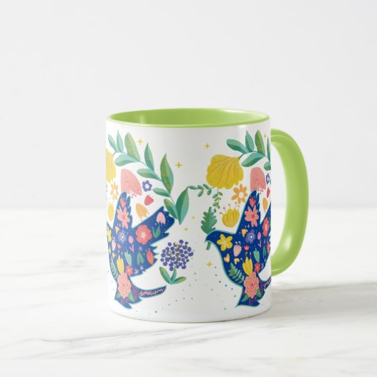 ピースドーブ マグカップ (正面右)