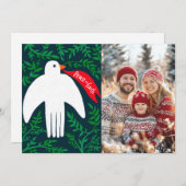 ピースドーヴクリスマスホリデーカスタムPHOTOカード シーズンカード (正面/裏面)