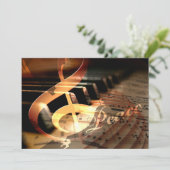 ピースドーヴピアノ先生ホリディグリーティングカード シーズンカード (スタンド正面)