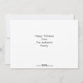 ピースドーヴピアノ先生ホリディグリーティングカード シーズンカード (裏面)