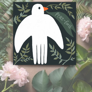 ピースドー魅力的ブクリスマスホリデークリスマスカード