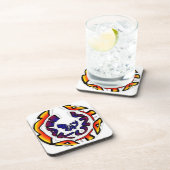 「ピースハクナマタタ」サーキュラーアートプリント コースター (右側)