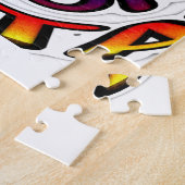 「ピースハクナマタタ」サーキュラーアートプリント ジグソーパズル (側面)