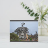 ピースハット | ブルービーチソング™はがき ポストカード (スタンド正面)