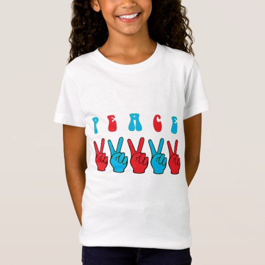 ピースハンド Tシャツ (正面)