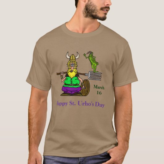 ピースバッタのSt. Urho Tシャツ (正面)