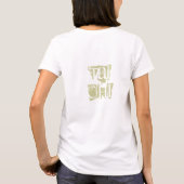 ピースバランスと調和シャツ Tシャツ (裏面)
