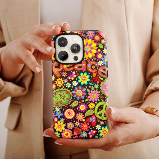 ピースヒッピーiPhone | 60sヒッピーiPhoneケース – メイト Case-Mate iPhoneケース