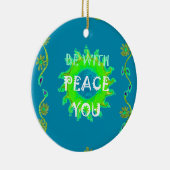 ピースビーズウィズユアアートプリント オーナメント (右)