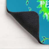 ピースビーズウィズユアアートプリント マウスパッド (コーナー)