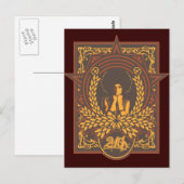 ピースファンクアフロア ポストカード (正面/裏面)