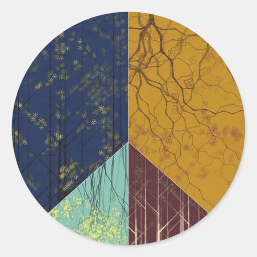 ピースフォレストのシール ラウンドシール (正面)