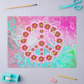 ピースフラワーズティッシュペーパー 薄葉紙 (クラフト)