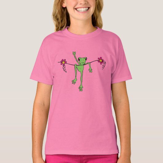 ピースフロギー Tシャツ (正面)