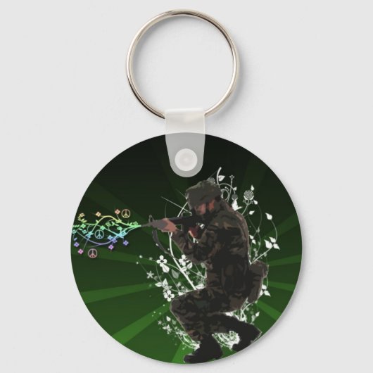 ピースブラスターキーチェーン キーホルダー (正面)