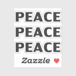 ピースブラックモダンミニマシンプルリストエレガント シール