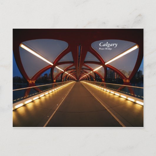 ピースブリッジインテリアはがき ポストカード (正面)