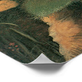 ピースブルキングダムバイエドワード・ヒックスヴィンテージフォークアート ポスター (角)