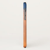 ピースブルースカイフワフワのピンクの雲の写真の天空 Case-Mate iPhoneケース (裏面/左)