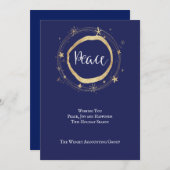 ピースブルー企業のプロフェッショナル シーズンカード (正面/裏面)