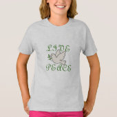 ピースベイビーTシャツ Tシャツ (正面)