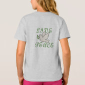 ピースベイビーTシャツ Tシャツ (裏面)