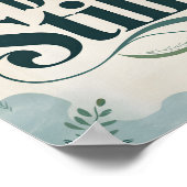 ピースベスティルヴィンテージクリスチャンウォールアートプリント ポスター (角)