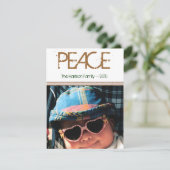 ピースホリデーフォトカード シーズンカード (スタンド正面)