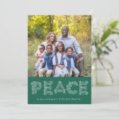 ピースホリデーフォトカード シーズンカード (スタンド正面)