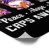 ピースホープ格言CRPS認識度 ポスター (角)