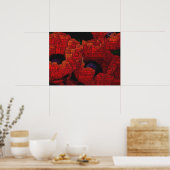 ピースポピー語アートデザインポスター ポスター (キッチン)