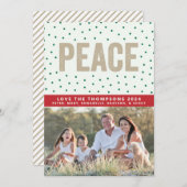 ピースポルカドット シーズンカード (正面/裏面)