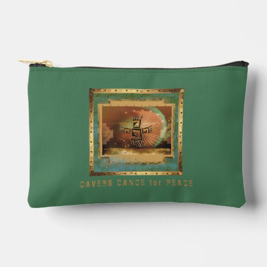 ピースポーチ用のキャンバーダンス アクセサリーポーチ (正面)