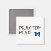 ピースマグネットの練習 マグネット (正面/裏面)