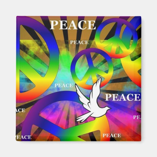 ピースマグネット マグネット (正面)