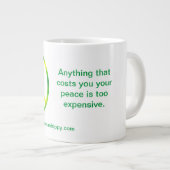 ピースマグ ジャンボコーヒーマグカップ (正面右)